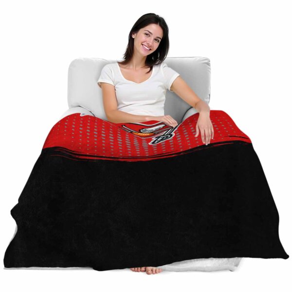 tampa bay buccaneers gradient dots red blanket latest model