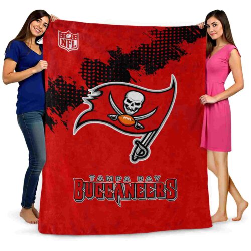 tampa bay buccaneers grunge texture red blanket fashion forward