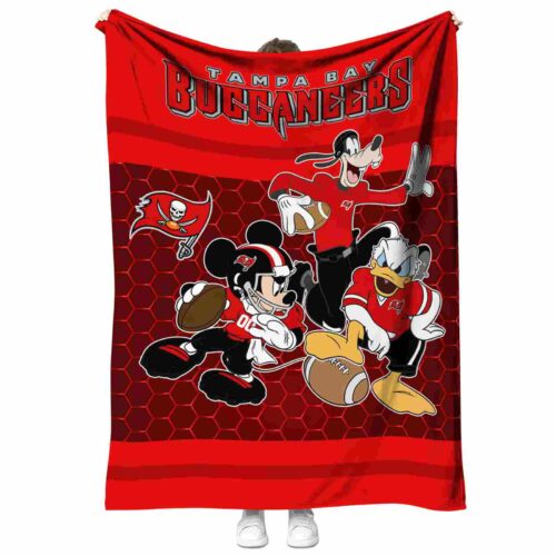 tampa bay buccaneers three musketeers red blanket best selling