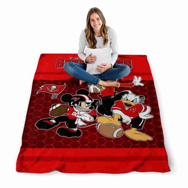 tampa bay buccaneers three musketeers red blanket high quality
