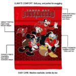 tampa bay buccaneers three musketeers red blanket new arrival