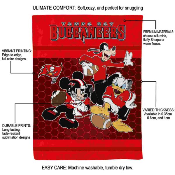 tampa bay buccaneers three musketeers red blanket new arrival