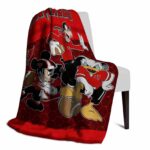 tampa bay buccaneers three musketeers red blanket top rated