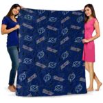 tampa bay lightning diehard fans blue blanket fashion forward