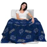 tampa bay lightning diehard fans blue blanket latest model