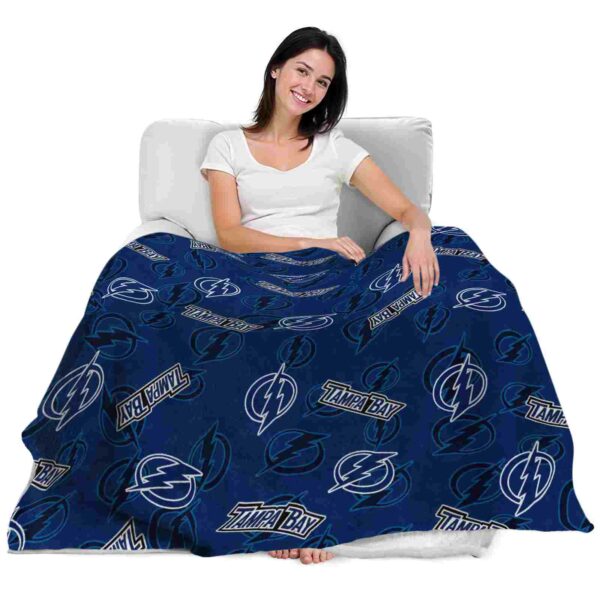 tampa bay lightning diehard fans blue blanket latest model