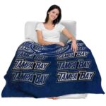 tampa bay lightning fan pride blue blanket latest model