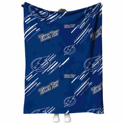 tampa bay lightning fan spirit blue blanket best selling