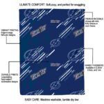 tampa bay lightning fan spirit blue blanket new arrival