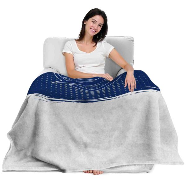 tampa bay lightning gradient dots blue blanket latest model