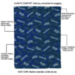 tampa bay rays diehard fans navy blanket best selling