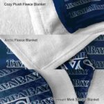 tampa bay rays fan pride navy blanket best selling