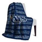 tampa bay rays fan pride navy blanket best selling