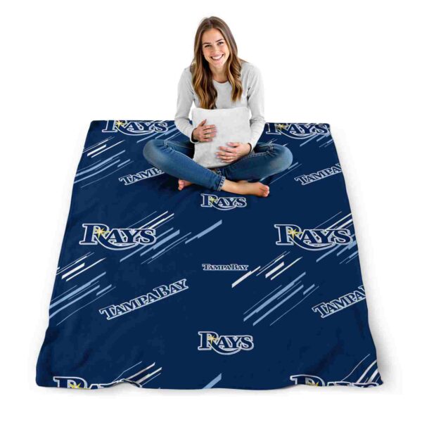 tampa bay rays fan spirit navy blanket high quality