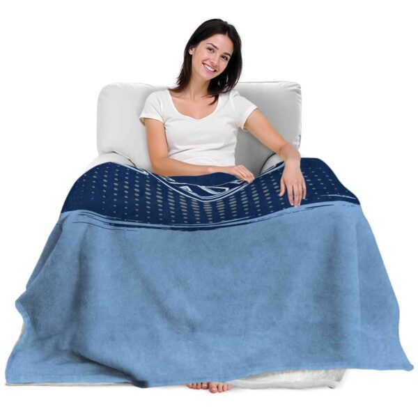 tampa bay rays gradient dots navy blanket latest model