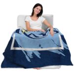 tampa bay rays splatter effect navy blanket latest model