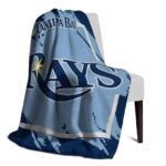 tampa bay rays splatter effect navy blanket top rated