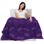 tcu horned frogs diehard fans purple blanket best selling