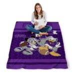tcu horned frogs three musketeers purple blanket best selling