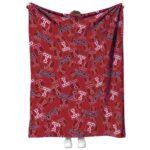 temple owls diehard fans red blanket best selling