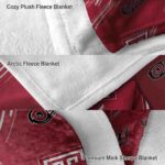 temple owls fan spirit red blanket best selling