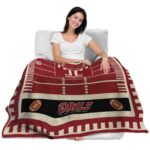 temple owls football field red blanket latest model