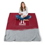 temple owls gradient dots red blanket best selling