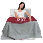 temple owls gradient dots red blanket best selling