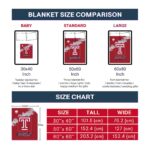 temple owls grunge texture red blanket best selling