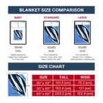 tennessee titans brushstrokes navy white blanket trendy