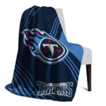 tennessee titans diagonal stripes navy blanket top rated