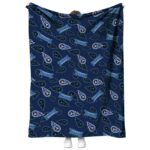 tennessee titans diehard fans navy blanket best selling