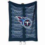 tennessee titans fan pride navy blanket best selling