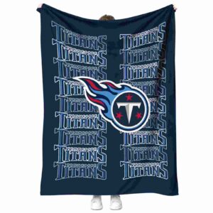 tennessee titans fan pride navy blanket best selling
