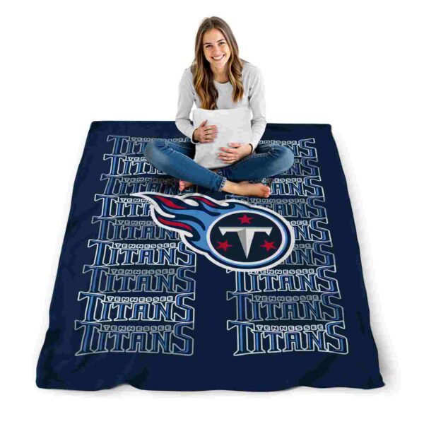 tennessee titans fan pride navy blanket high quality