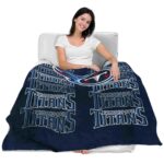 tennessee titans fan pride navy blanket latest model