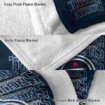 tennessee titans fan pride navy blanket premium grade