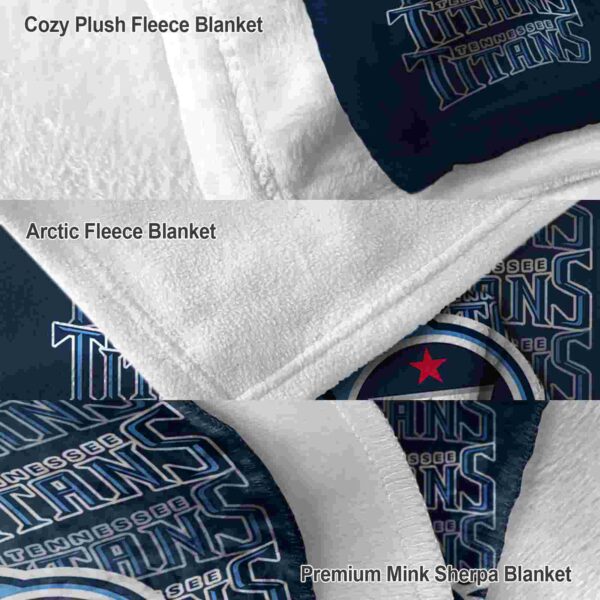 tennessee titans fan pride navy blanket premium grade