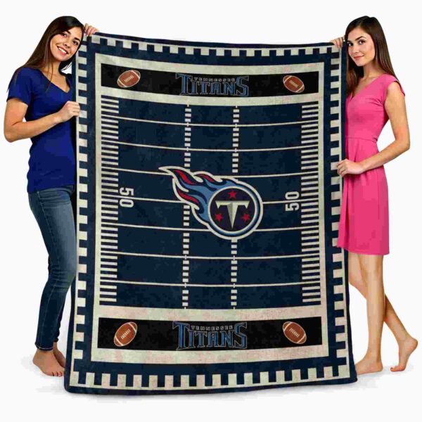 tennessee titans football field navy blanket fashion forward