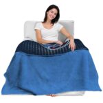 tennessee titans gradient dots navy blanket latest model