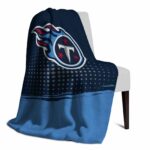 tennessee titans gradient dots navy blanket top rated
