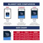 tennessee titans gradient dots navy blanket trendy