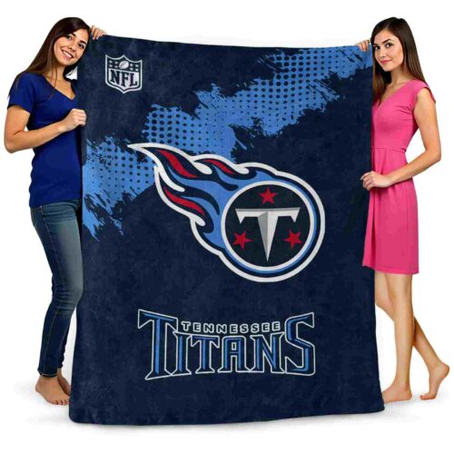 tennessee titans grunge texture navy blanket fashion forward