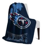 tennessee titans grunge texture navy blanket top rated
