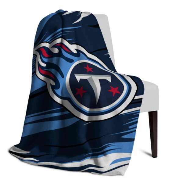 tennessee titans paint streaks navy white blanket top rated