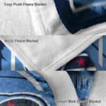 tennessee titans splatter effect navy blanket premium grade