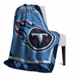 tennessee titans splatter effect navy blanket top rated