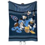 Tennessee Titans Three Musketeers Navy Blanket 1 tennessee titans three musketeers navy blanket best selling