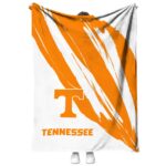tennessee volunteers brushstrokes orange white blanket best selling