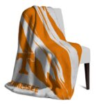tennessee volunteers brushstrokes orange white blanket best selling